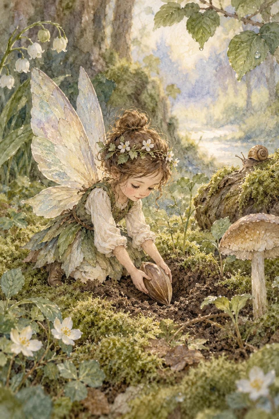 Watercolour fairytale artwork 7