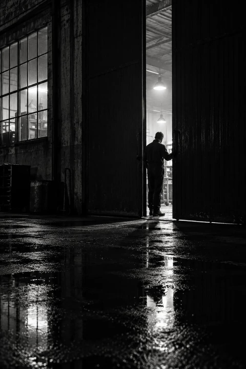 Cinematic black-and-white reference 4