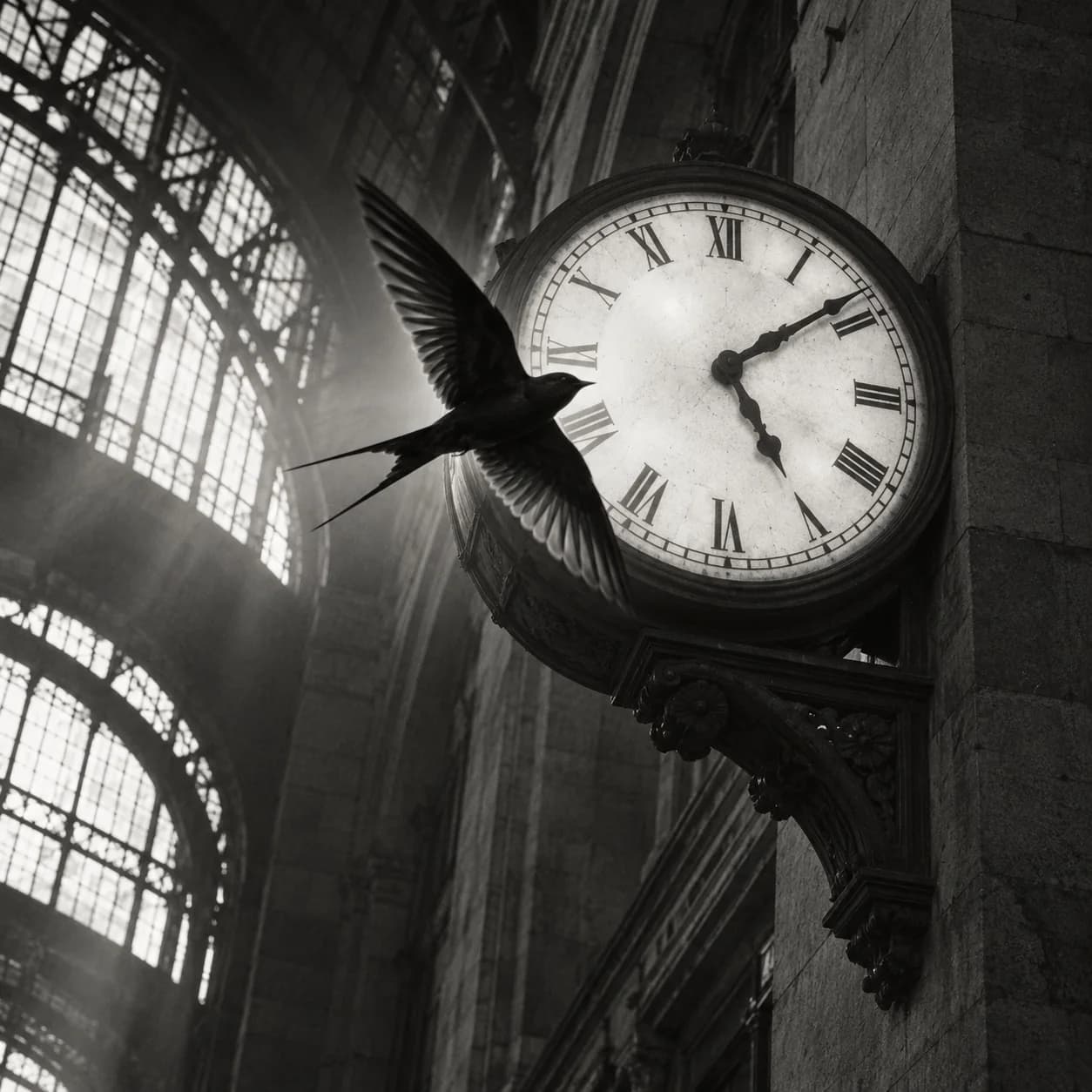 Cinematic black-and-white reference 7