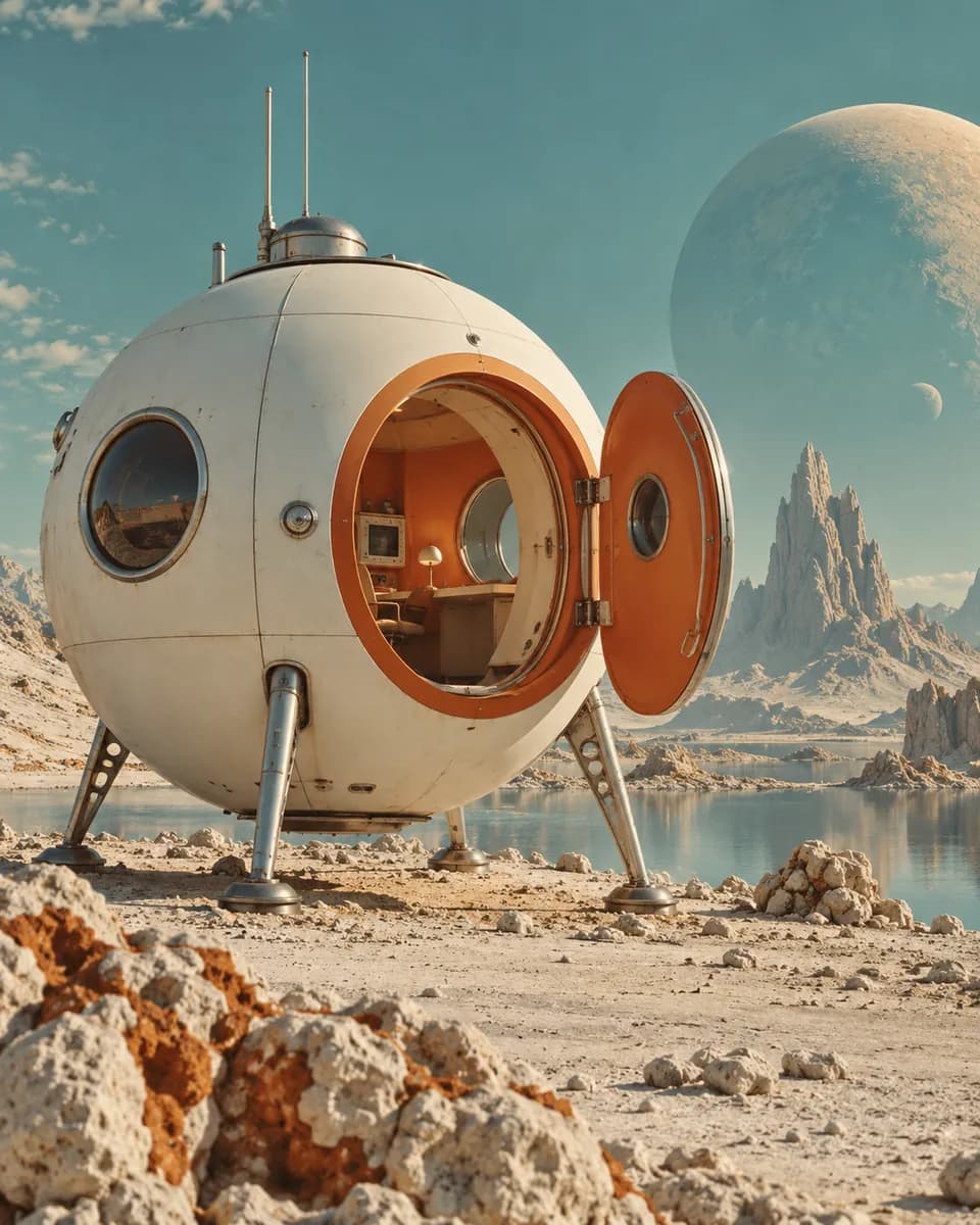 Retrofuturistic visual reference 5