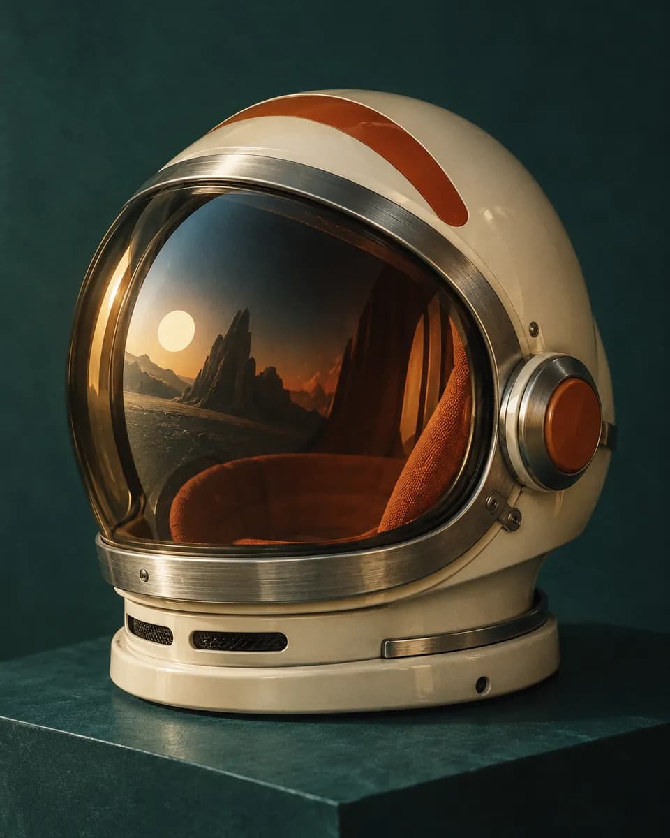 Retrofuturistic visual reference 7