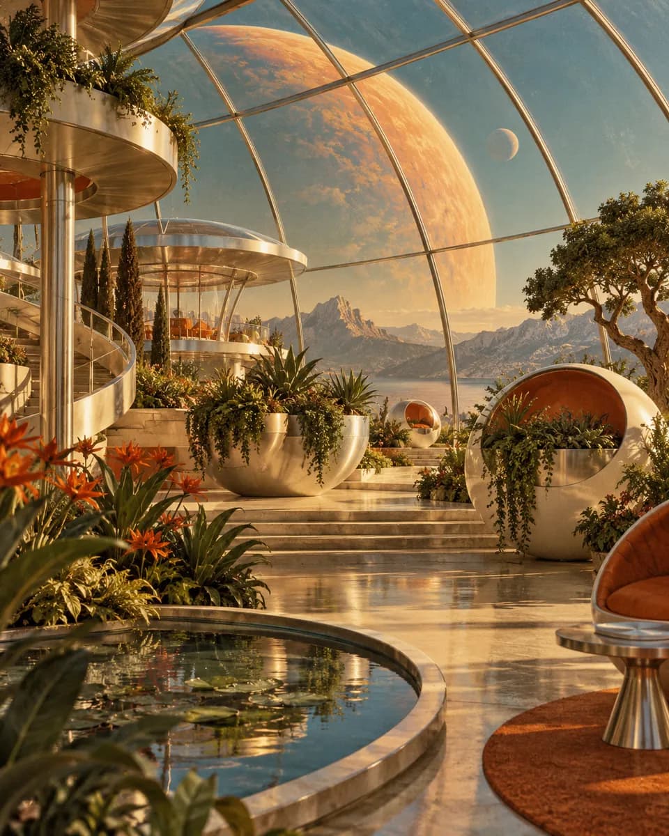 Retrofuturistic visual reference 9