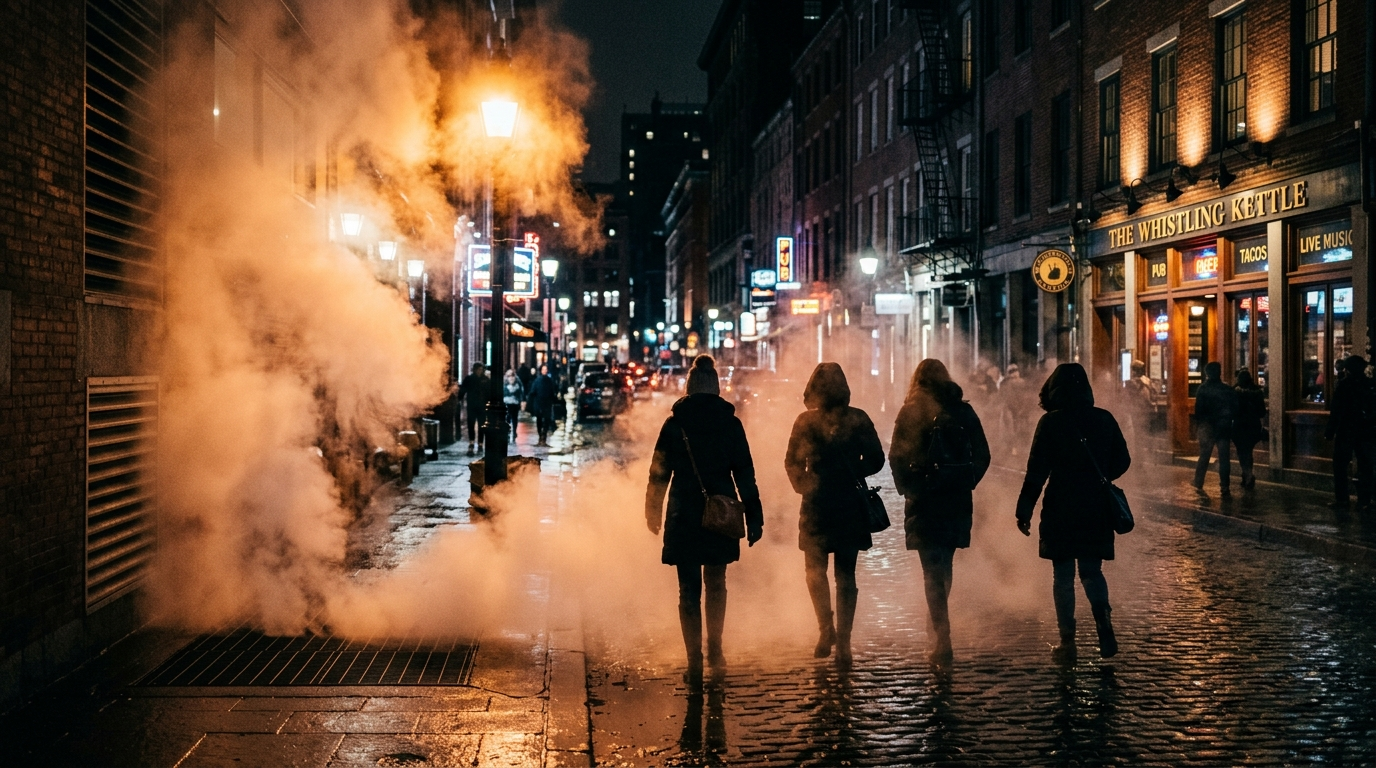 steam-rising-from-street